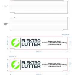 Zollstock 3m - Elektro Lutter