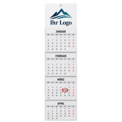 4-Monatskalender (Mehrblock), 30 × 90 cm – 4/0-farbig 4-Monatskalender (Mehrblock), 30 × 90 cm – 4/0-farbig