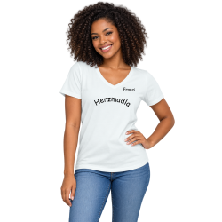 Damen-V-Shirt mit Wunschnamen – Kerwaboum Pyrbaum e.V. Damen-V-Shirt mit Wunschnamen – Kerwaboum Pyrbaum e.V.