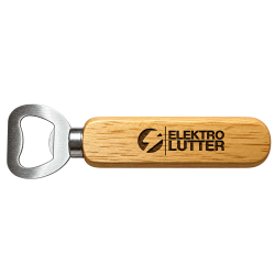 Elektro Lutter Bambus-Flaschenöffner Elektro Lutter Bambus-Flaschenöffner