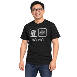 Fryday T-Shirt – Pommes-Wortspiel zum Freitag Fryday T-Shirt – Pommes-Wortspiel zum Freitag