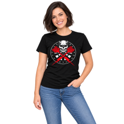 Dart T-Shirt – Totenkopf mit roten Pfeilen Dart T-Shirt – Totenkopf mit roten Pfeilen
