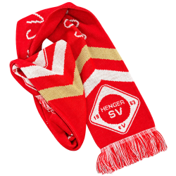Henger SV Fanschal – 145 × 18 cm, beidseitig gestrickt Henger SV Fanschal – 145 × 18 cm, beidseitig gestrickt