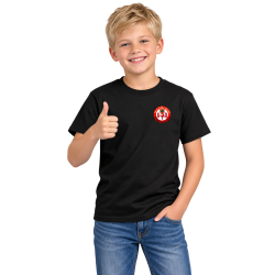 JU-JUTSU-DOJO Pyrbaum Kinder-T-Shirt – Schwarz