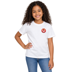 JU-JUTSU-DOJO Pyrbaum Kinder-T-Shirt – Weiß